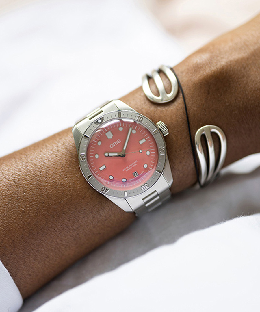 Divers Sixty five Steel Cotton Candy- Rosa - Bracelet - Bilde 3