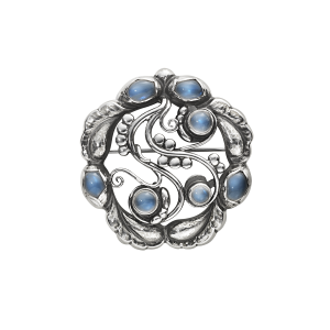 Georg Jensen Moonlight Blossom broche