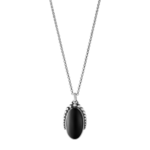 Georg Jensen Moonlight Blossom halskjede med anheng