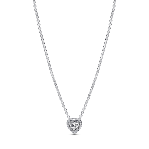 Elevated Heart halskjede 45cm