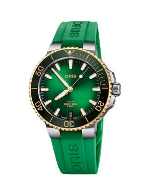 Aquis Date Caliber 400 Grønn- 41,5mm Bicolour