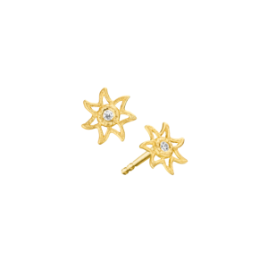 Dulong Fine Jewelry Sun Øreringer Mini