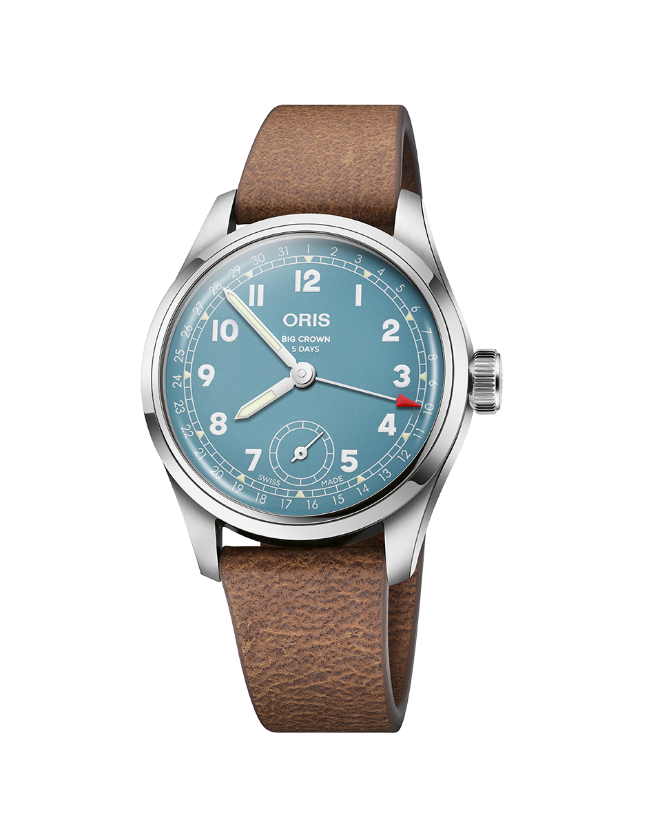 Big Crown Pointer Date Caliber 473 - Blå-Rem