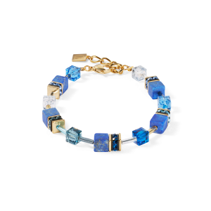 Coeur de Lion GeoCUBE® Iconic Precious armbånd blå