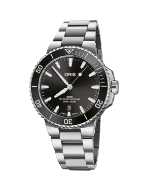 Oris Aquis Date 41,5mm - Svart m/ lenke