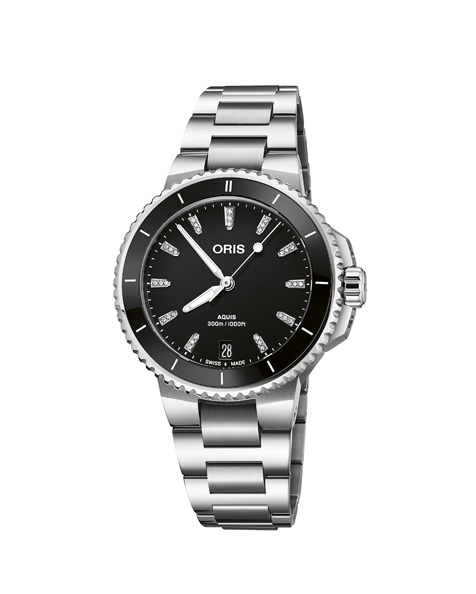 Oris Aquis Date Diamonds 36.5mm - 01 733 7792 4194-07 8 19 05P