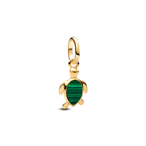 Grønn Skilpadde Mini Hengende Charm