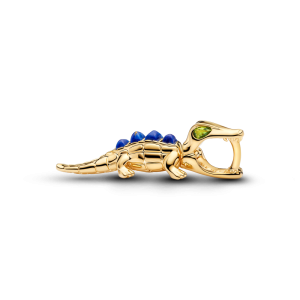 Forgylt Alligator Charm