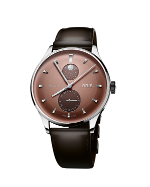 Artelier Complication - Brun urskive m/ skinnrem