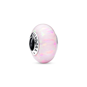 Sølv Opaliserende Rosa Charm