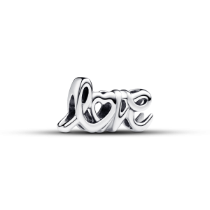 Pandora Love i håndskrift Charm