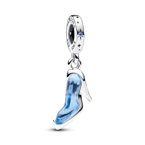 Sølv Disney Askepotts Glassko Hengende Charm