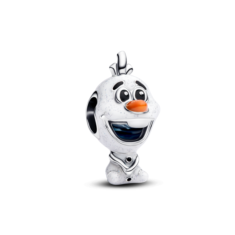 Sølvcharm Disney Frost Olaf Hengende Charm