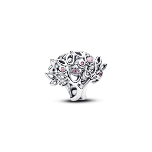 Sølv Familietre Openwork Charm