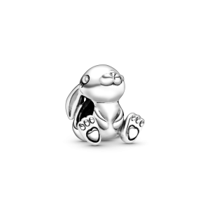 Sølv Kaninen Nina Charm