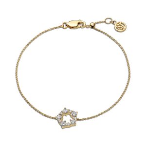 Sif Jakobs Jewellery Bracelet Brina - 14k yellow gold or white gold 0.52 ct TW G-H VS lab-grown diamonds
