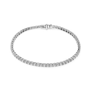 Sif Jakobs Jewellery Bracelet Diamante Tennis - 14k yellow gold or white gold 2.7-3.24 ct TW G-H VS lab-grown diamonds