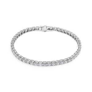 Sif Jakobs Jewellery Bracelet Diamante Tennis - 14k yellow gold or white gold 5.64-6.72 ct TW G-H VS lab-grown diamonds