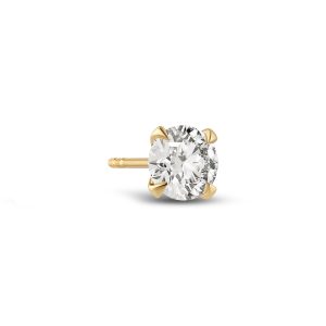 Sif Jakobs Jewellery Solitaire earring Venice Single - 14k yellow gold or white gold 0.11-0.50 ct TW G-H VS lab-grown di