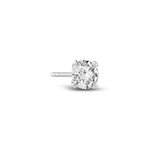 Sif Jakobs Jewellery Solitaire earring Venice Single - 14k yellow gold or white gold 0.11-0.50 ct TW G-H VS lab-grown di