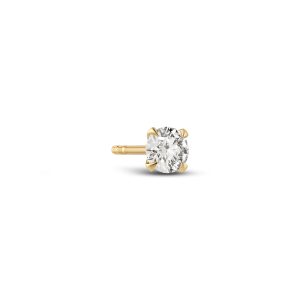 Sif Jakobs Jewellery Solitaire earring Venice Single - 14k yellow gold or white gold 0.11-0.50 ct TW G-H VS lab-grown di