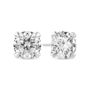 Sif Jakobs Jewellery Earrings Venice Solitaire - 14k yellow gold or white gold 0.22-3.00 ct TW G-H VS lab-grown diamonds