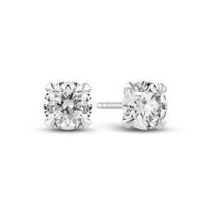 Sif Jakobs Jewellery Earrings Venice Solitaire - 14k yellow gold or white gold 0.22-3.00 ct TW G-H VS lab-grown diamonds
