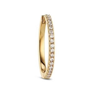 Sif Jakobs Jewellery Earring Alba Single - 14k yellow gold or white gold 0.09-0.23 ct TW G-H VS lab-grown diamonds