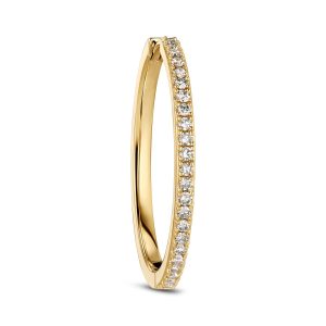 Sif Jakobs Jewellery Earring Alba Single - 14k yellow gold or white gold 0.09-0.23 ct TW G-H VS lab-grown diamonds
