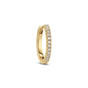 Sif Jakobs Jewellery Earring Alba Single - 14k yellow gold or white gold 0.09-0.23 ct TW G-H VS lab-grown diamonds