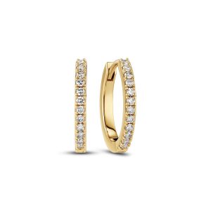 Sif Jakobs Jewellery Earrings Alba - 14k yellow gold or white gold 0.18-0.46 ct TW G-H VS lab-grown diamonds