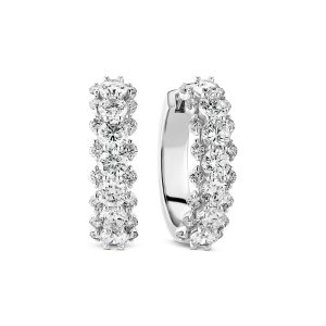 Sif Jakobs Jewellery Earrings fior - 14k yellow gold or white gold 0.88-2.43 ct TW G-H VS lab-grown diamonds