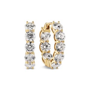 Sif Jakobs Jewellery Earrings Ariccia - 14k yellow gold or white gold 5.60 ct TW G-H VS lab-grown diamonds