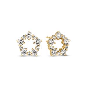Sif Jakobs Jewellery Earrings Brina - 14k yellow gold or white gold 1.01 ct TW G-H VS lab-grown diamonds