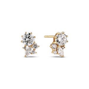 Sif Jakobs Jewellery Earrings Lovere - 14k yellow gold or white gold 0.93 ct TW G-H VS lab-grown diamonds
