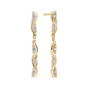 Sif Jakobs Jewellery Earrings Ellera Waves Altro Lungo