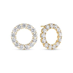 Sif Jakobs Jewellery Earrings Bellina - 14k yellow gold or white gold, 1.80-2.60 ct TW G-H VS lab-grown diamonds