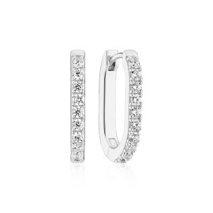 Sif Jakobs Jewellery Earrings Capizzi with white zirconia