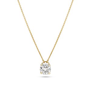 Sif Jakobs Jewellery Necklace Venice - 14k yellow gold or white gold 0.50-2.00 ct TW G-H VS lab-grown diamond