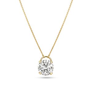 Sif Jakobs Jewellery Necklace Venice - 14k yellow gold or white gold 0.50-2.00 ct TW G-H VS lab-grown diamond