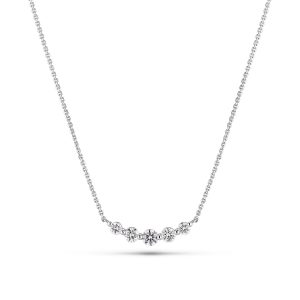 Sif Jakobs Jewellery Necklace Tiara - 14k yellow gold or white gold 0.37-0.46 ct TW G-H VS lab-grown diamonds