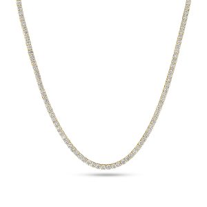 Sif Jakobs Jewellery Necklace Diamante Tennis - 14k yellow gold or white gold 14.88 ct TW G-H VS lab-grown diamonds