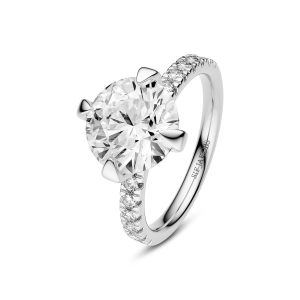 Sif Jakobs Jewellery Ring Venice Solitaire - 14k yellow gold or white gold 0.50-3.00 ct TW G-H VS lab-grown diamonds