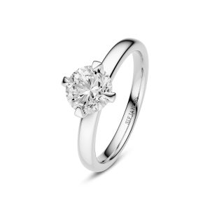 Sif Jakobs Jewellery Ring Venice Solitaire - 14k yellow gold or white gold 0.50-3.00 ct TW G-H VS lab-grown diamonds