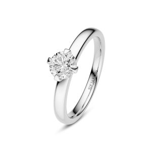 Sif Jakobs Jewellery Ring Venice Solitaire - 14k yellow gold or white gold 0.50-3.00 ct TW G-H VS lab-grown diamonds