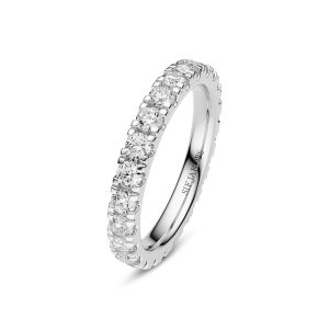 Sif Jakobs Jewellery Ring Alba Eternity - 14k yellow gold or white gold 1.32-1.56 ct TW G-H VS lab-grown diamonds