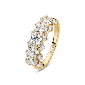 Sif Jakobs Jewellery Ring fior Grande - 14k yellow gold or white gold 2.30 ct TW G-H VS lab-grown diamonds