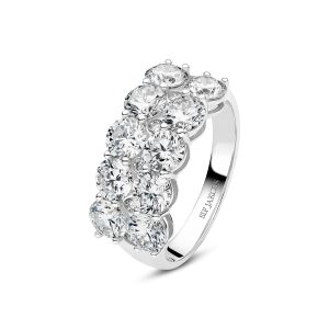 Sif Jakobs Jewellery Ring Ariccia - 14k yellow gold or white gold 3.62 ct TW G-H VS lab-grown diamonds